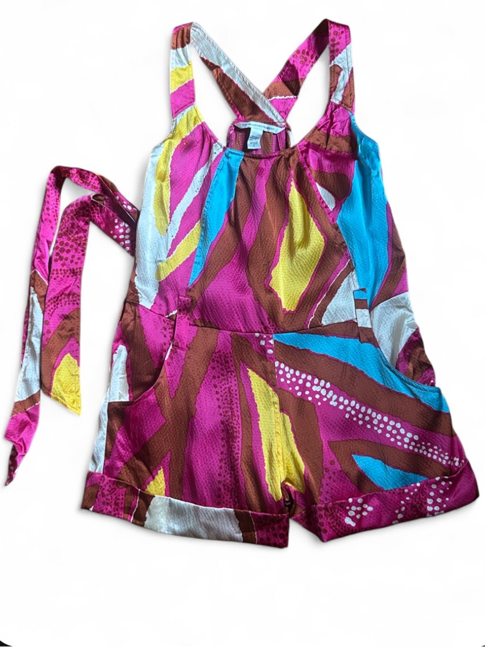 Diane Von Furstenberg Silk Romper